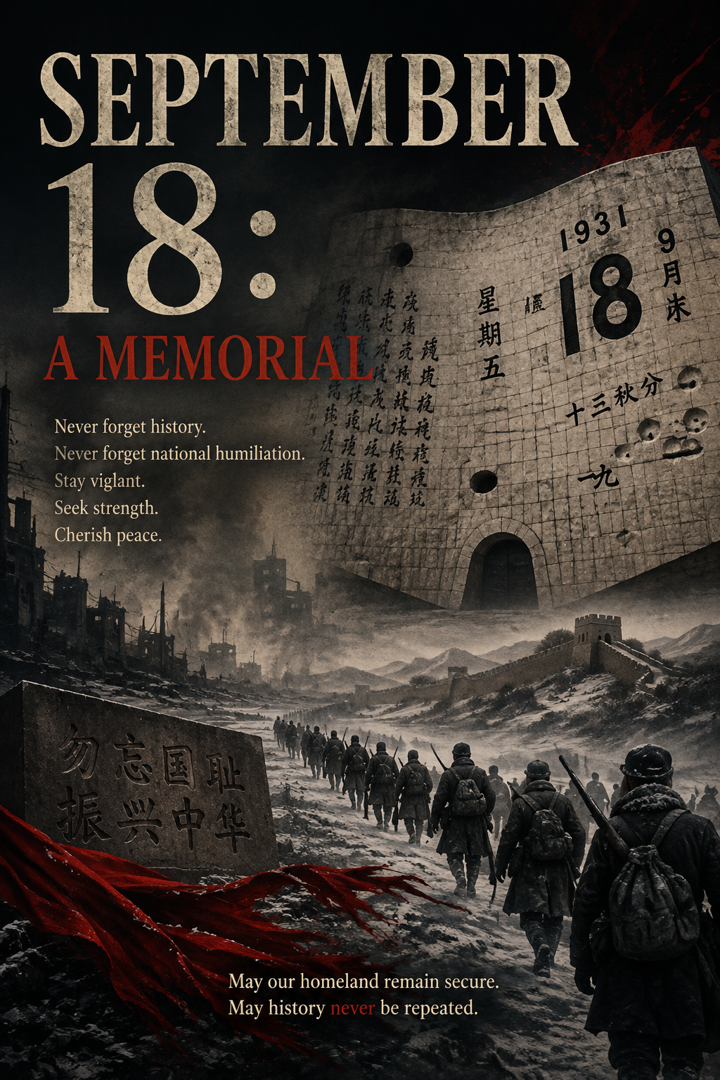 散文詩《九一八之祭》|September 18: A Memorial 九一八